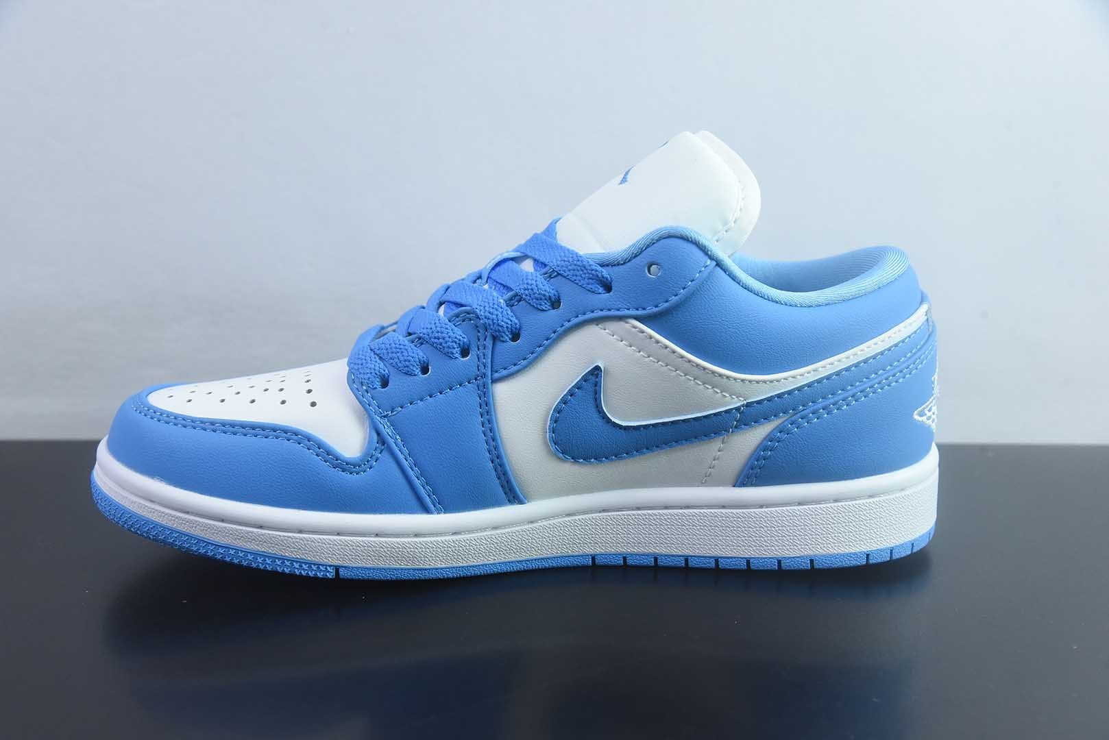 乔丹 Air Jordan 1 university blue 50大学 蓝 纯原版本 货号：AO9944-441 实拍细节图
