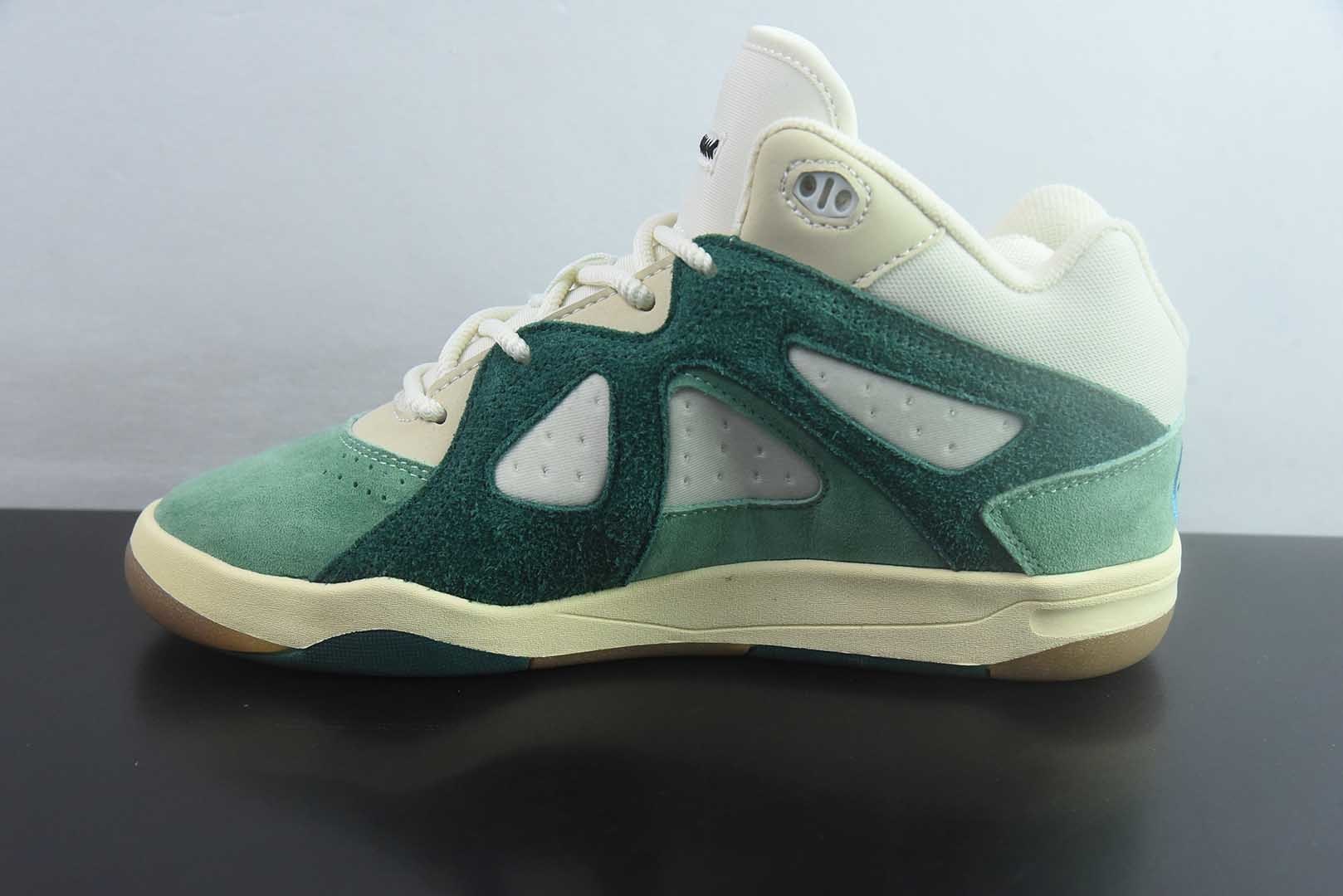 阿迪达斯 Adidas × Bad Bunny Badbo 1.0 坏痞兔联名 绿色高帮篮球鞋 纯原版本 货号:JS1470 实拍细节图