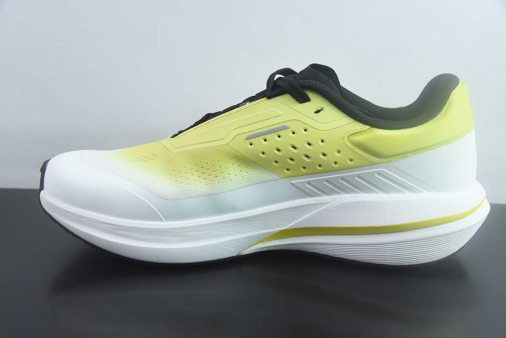 迪桑特 DESCENTE Running D-FLUID PRO运动健身 黄色跑步鞋 男款 纯原版本 货号:D6231RRN27-LM 实拍细节图