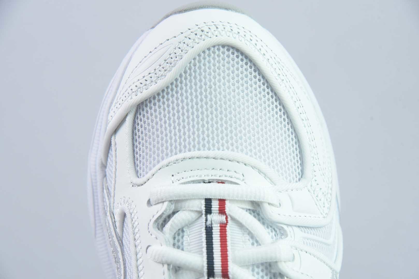 纯原 THOM BROWNE 汤姆·布朗 × Asics 亚瑟士 GEL-Kayano 14 联名款低帮运动休闲跑步鞋 1203B291-100 头部一线大厂出品 真正原版开发 高端零售专供品质 区别市面先行通货版本注意⚠️售后需配件完整 实拍细节图