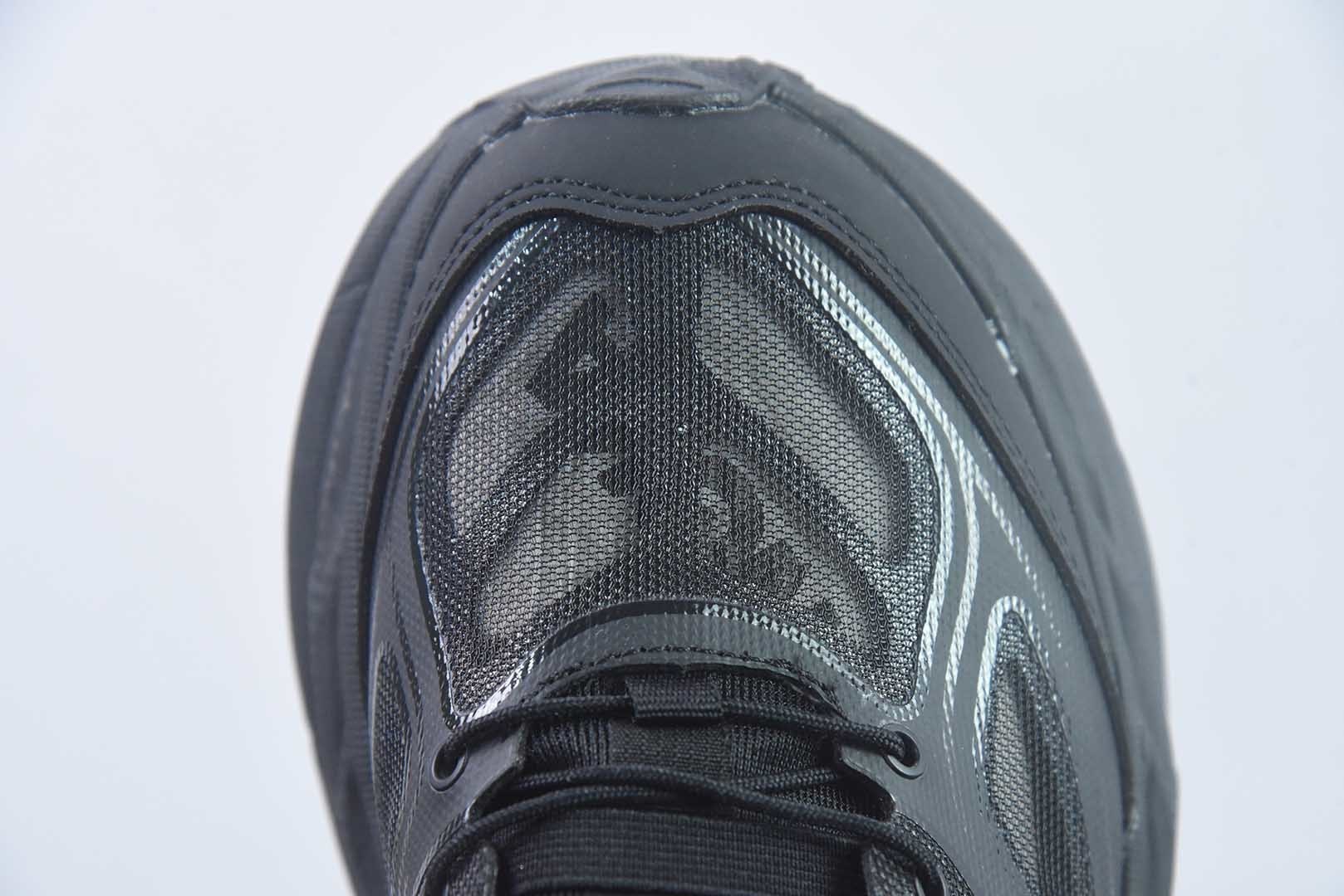 HOKA ONE ONE Stinson One7 斯丁森7代 舒适贴合 越野跑鞋 男女同款 黑色 货号:1178630-BBNB 纯原版本 实拍细节图
