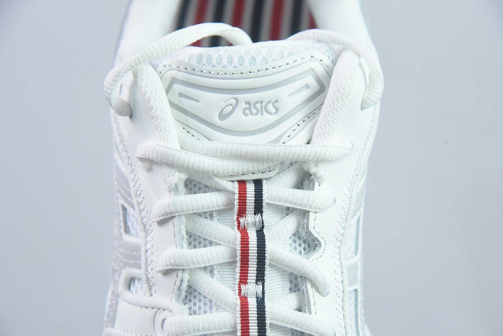 纯原 THOM BROWNE 汤姆·布朗 × Asics 亚瑟士 GEL-Kayano 14 联名款低帮运动休闲跑步鞋 1203B291-100 头部一线大厂出品 真正原版开发 高端零售专供品质 区别市面先行通货版本注意⚠️售后需配件完整 实拍细节图