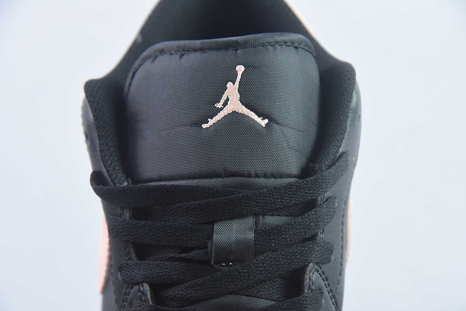 耐克 Nike Air Jordan 1 Low OG AJ1舒适贴合 防滑耐磨 低帮 复古 粉白篮球鞋 男女同款 黑 货号:货号:553558-034 纯原版本 货号:553558-034 Size 实拍细节图