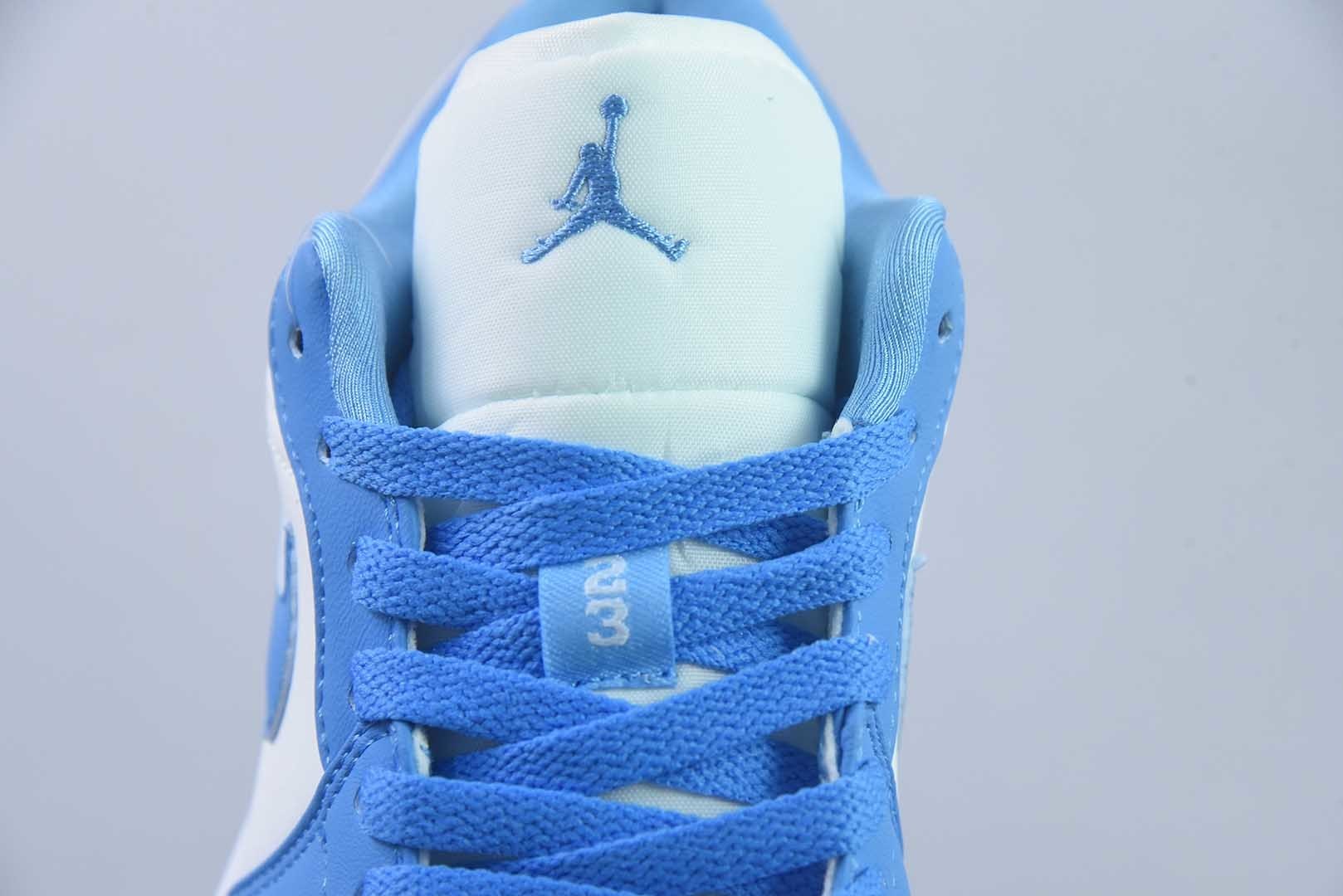 乔丹 Air Jordan 1 university blue 50大学 蓝 纯原版本 货号：AO9944-441 实拍细节图