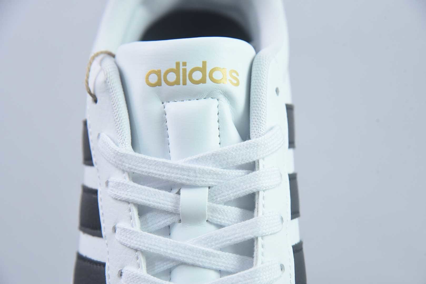 阿迪达斯 Adidas STREETTALK 贝壳头3.0 黑白低帮休闲板鞋 纯原版本 货号:JP8275 实拍细节图