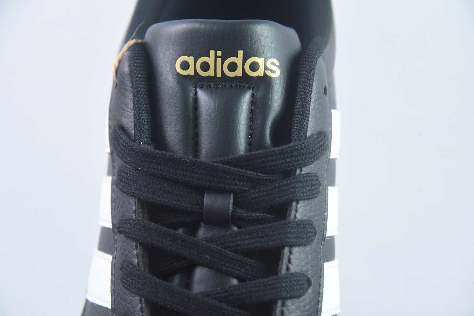 阿迪达斯 Adidas STREETTALK 贝壳头3.0 黑白低帮休闲板鞋 纯原版本 货号:JS5053 实拍细节图