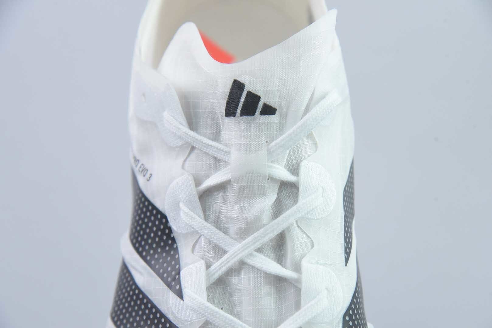 阿迪达斯 Adidas ADIZERO ADIOS PRO EVO 3 马拉松旗舰竞速 白黑红跑鞋 纯原版本 货号:KH7678 实拍细节图