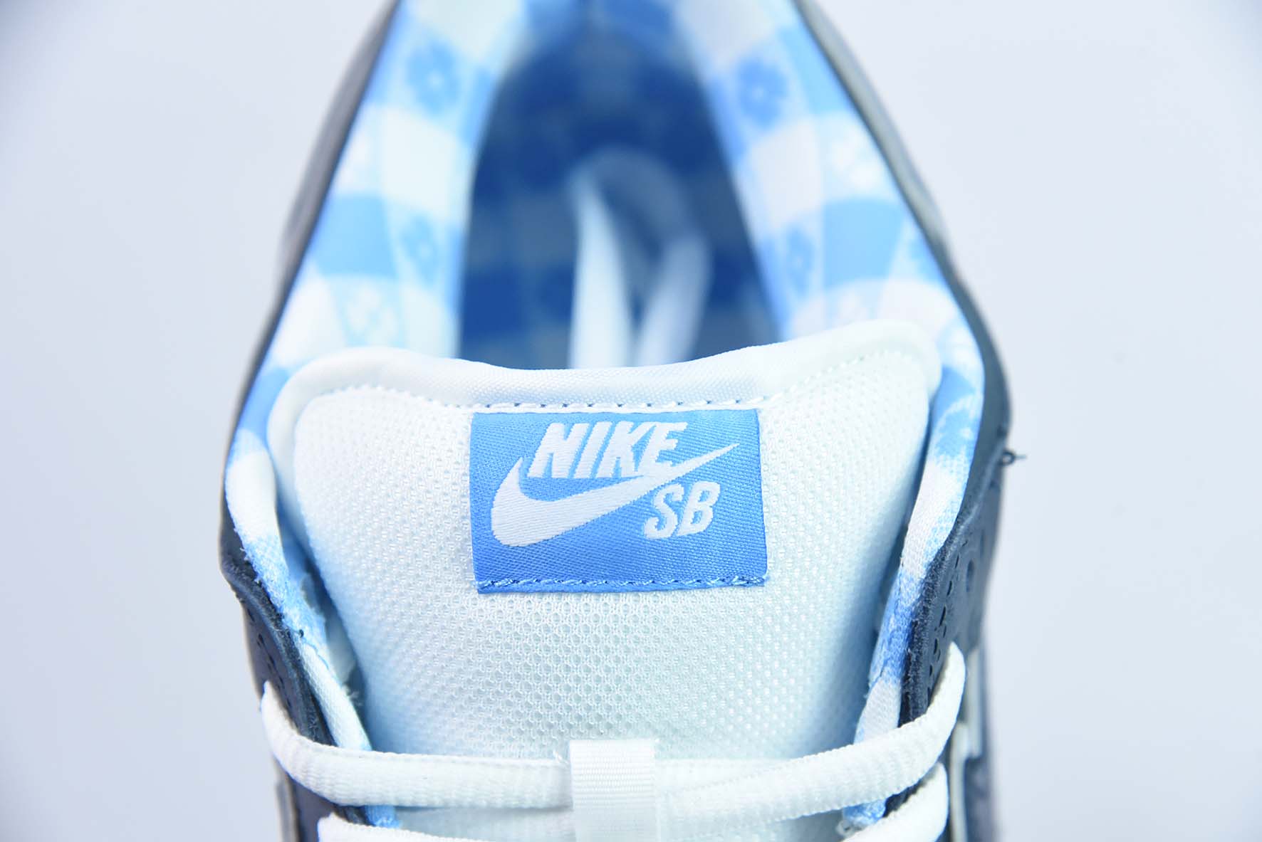 耐克 Nike Dunk SB Low Blue Lobster 龙虾超限量 蓝低帮休闲板鞋 纯原版本 货号:313170-342 实拍细节图