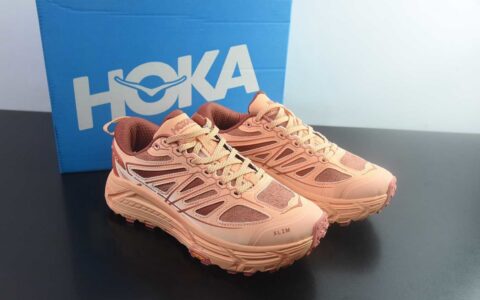 霍伽 HOKA ONE ONE Mafate Speed 2 TS Low 粉色低帮户外越野跑鞋 纯原版本 货号：1181770-PCHD