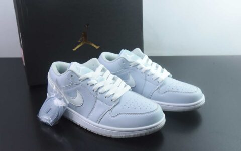 Nike Air Jordan 1 Low AJ1 乔1 耐克 低帮休闲板鞋 同步官方配色 纯原版本 货号：FV8486-400 主图