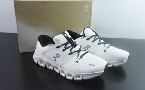 昂跑 ON Cloud X 5 系列 黑白轻量运动休闲鞋 纯原版本 货号：3WG30081043