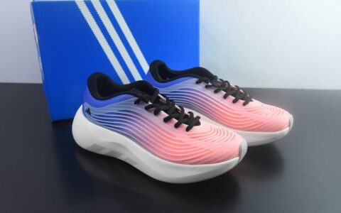 阿迪达斯 Adidas Purechill V2 50 粉白休闲运动鞋 纯原版本 货号：KI6602