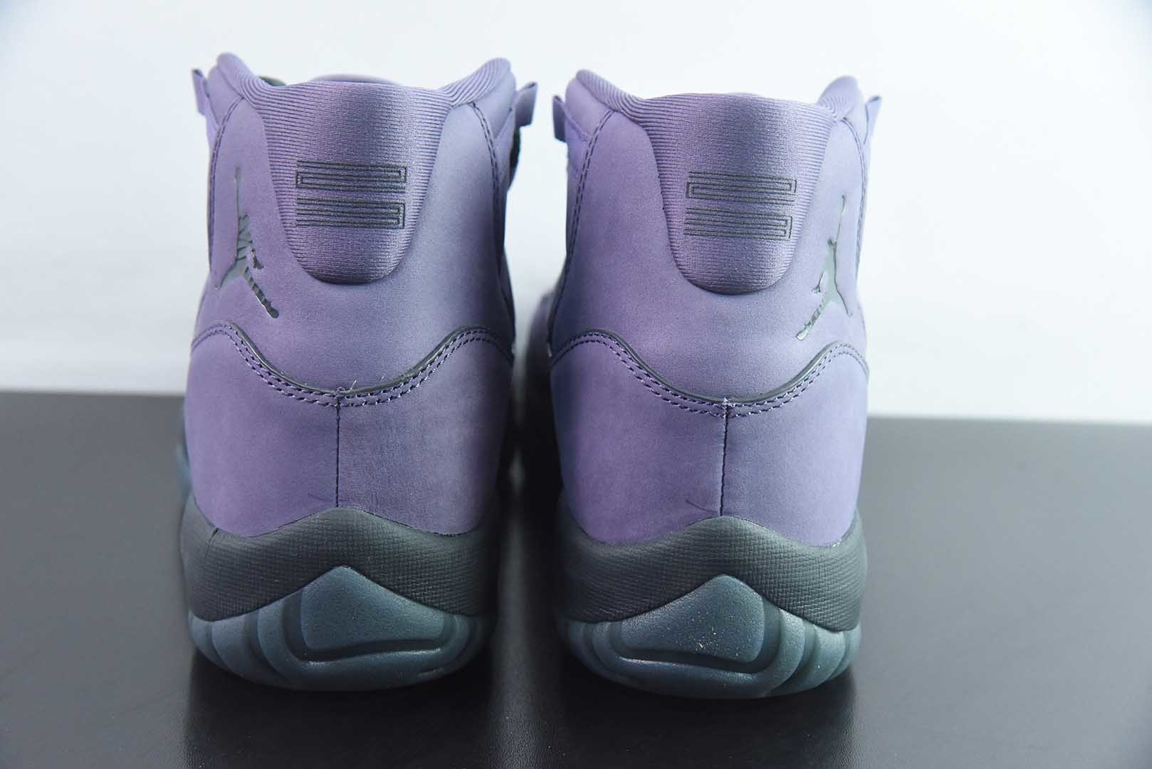 乔丹 Air Jordan 纯原 11 Retro " Mojave" 北美限定 AJ11乔11 文化篮球鞋 货号:IO8961-553 紫色 专业AJ外贸大厂出品 实拍细节图