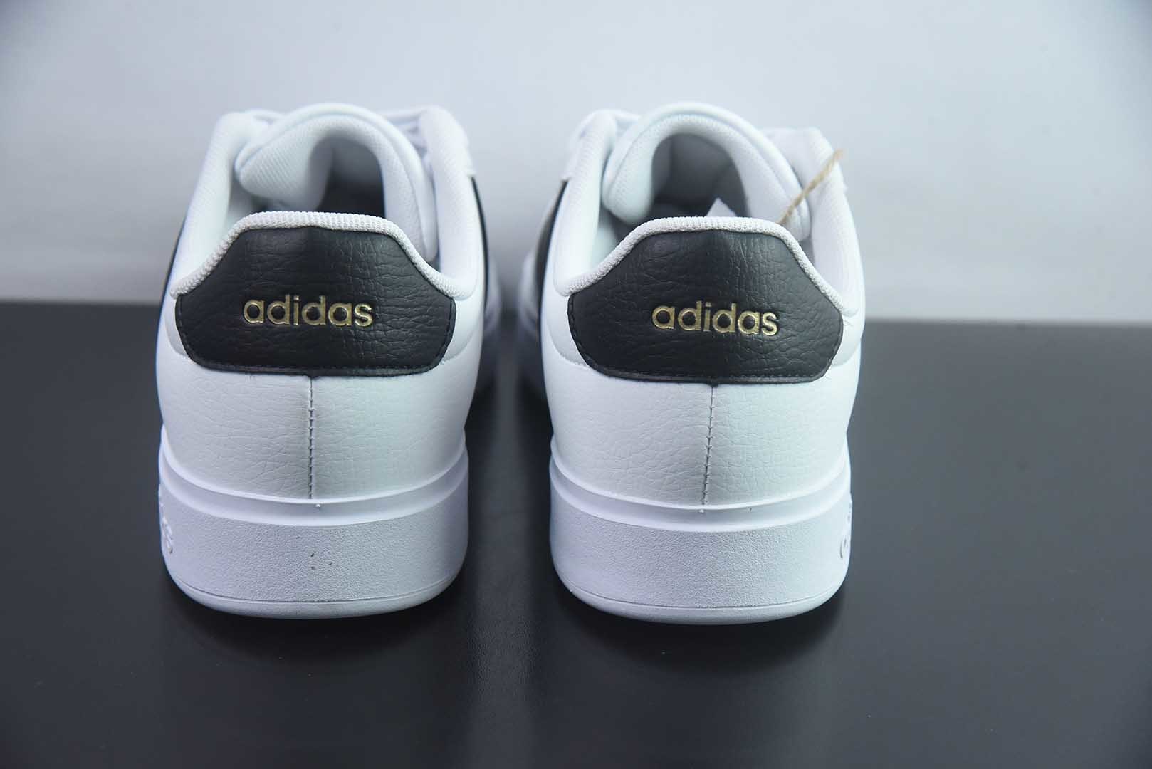 阿迪达斯 Adidas STREETTALK 贝壳头3.0 黑白低帮休闲板鞋 纯原版本 货号:JP8275 实拍细节图