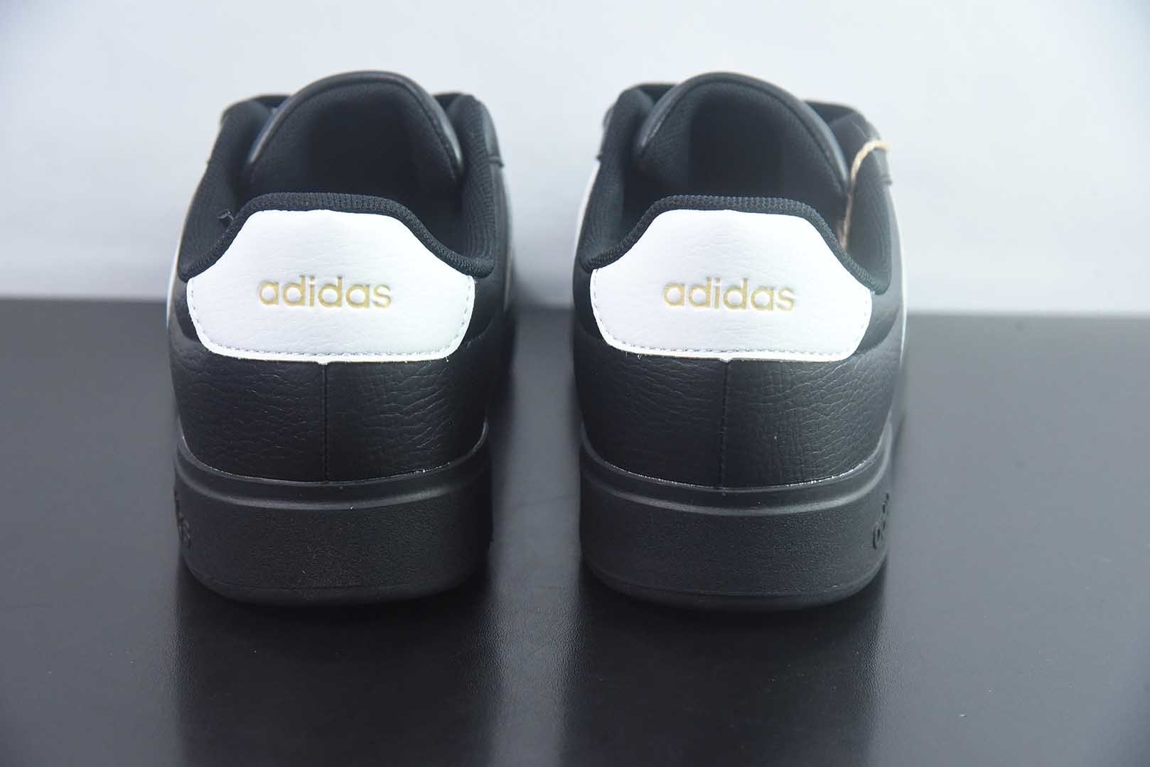 阿迪达斯 Adidas STREETTALK 贝壳头3.0 黑白低帮休闲板鞋 纯原版本 货号:JS5053 实拍细节图