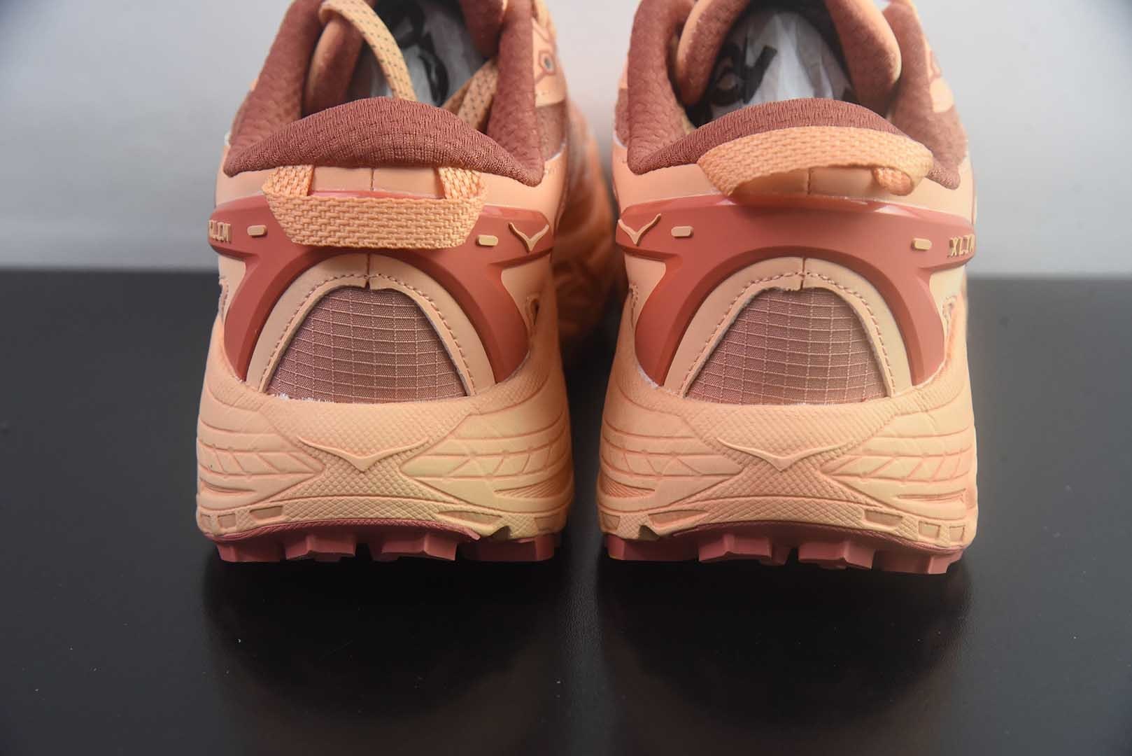 霍伽 HOKA ONE ONE Mafate Speed 2 TS Low 粉色低帮户外越野跑鞋 纯原版本 货号:1181770-PCHD 实拍细节图