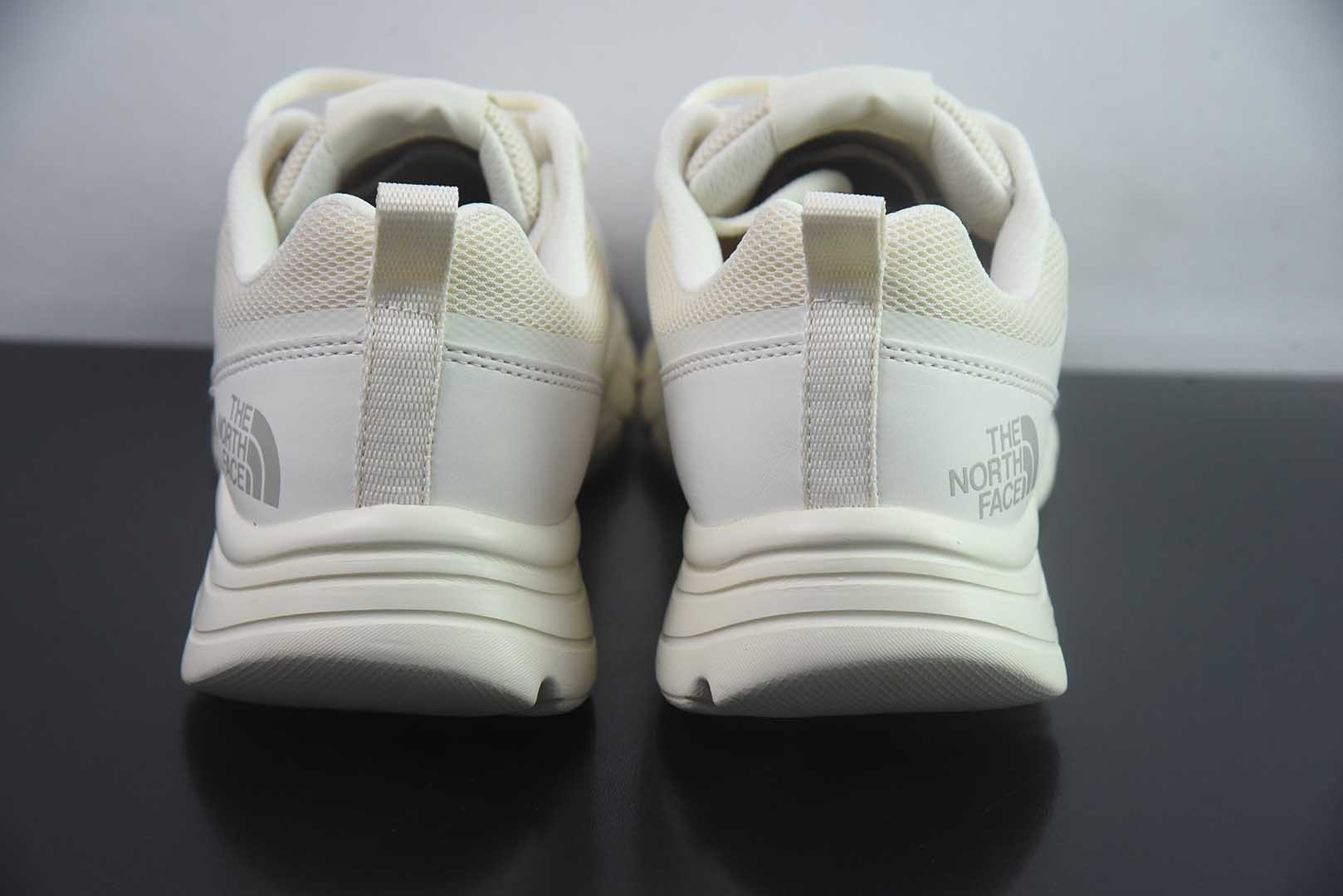 北面 THE NORTH FACE LAY STRIDE 体考舒适柔软涤纶合成革 低帮 休闲 黄色跑步鞋 NS93R02B 纯原版本 货号：米色 实拍细节图