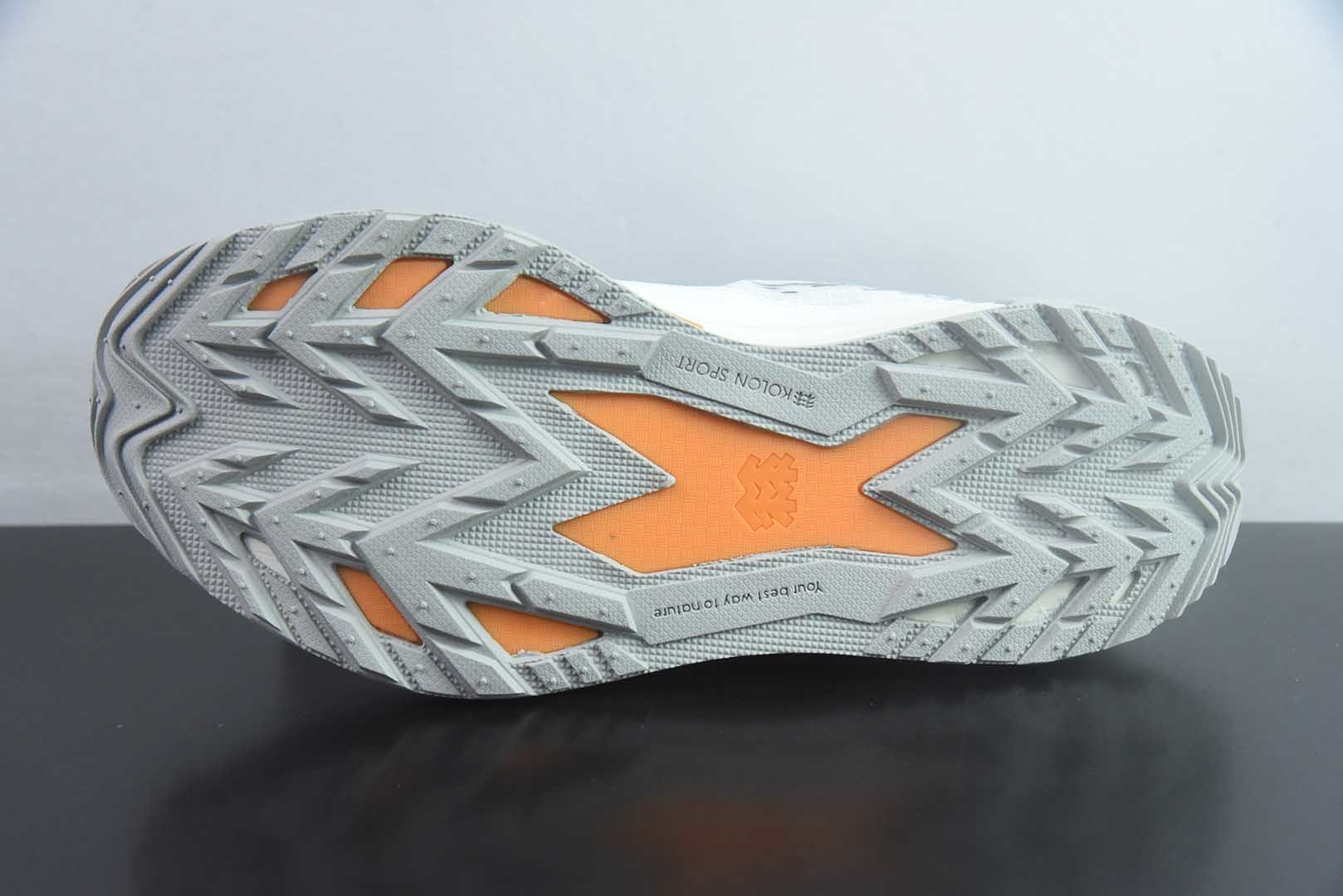 可隆KOLON SPORT Egg Lite Dyneema 防撕舒适百搭 低帮 徒步鞋 男女同款 货号:LUFH5MNT06-GY 冰河灰 纯原版本 实拍细节图