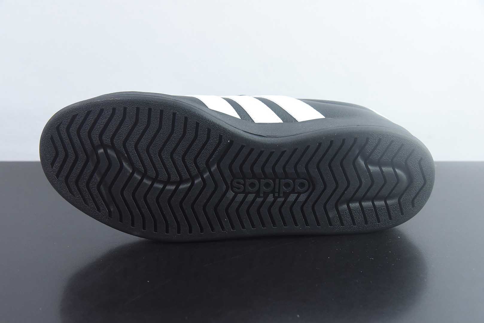阿迪达斯 Adidas STREETTALK 贝壳头3.0 黑白低帮休闲板鞋 纯原版本 货号:JS5053 实拍细节图