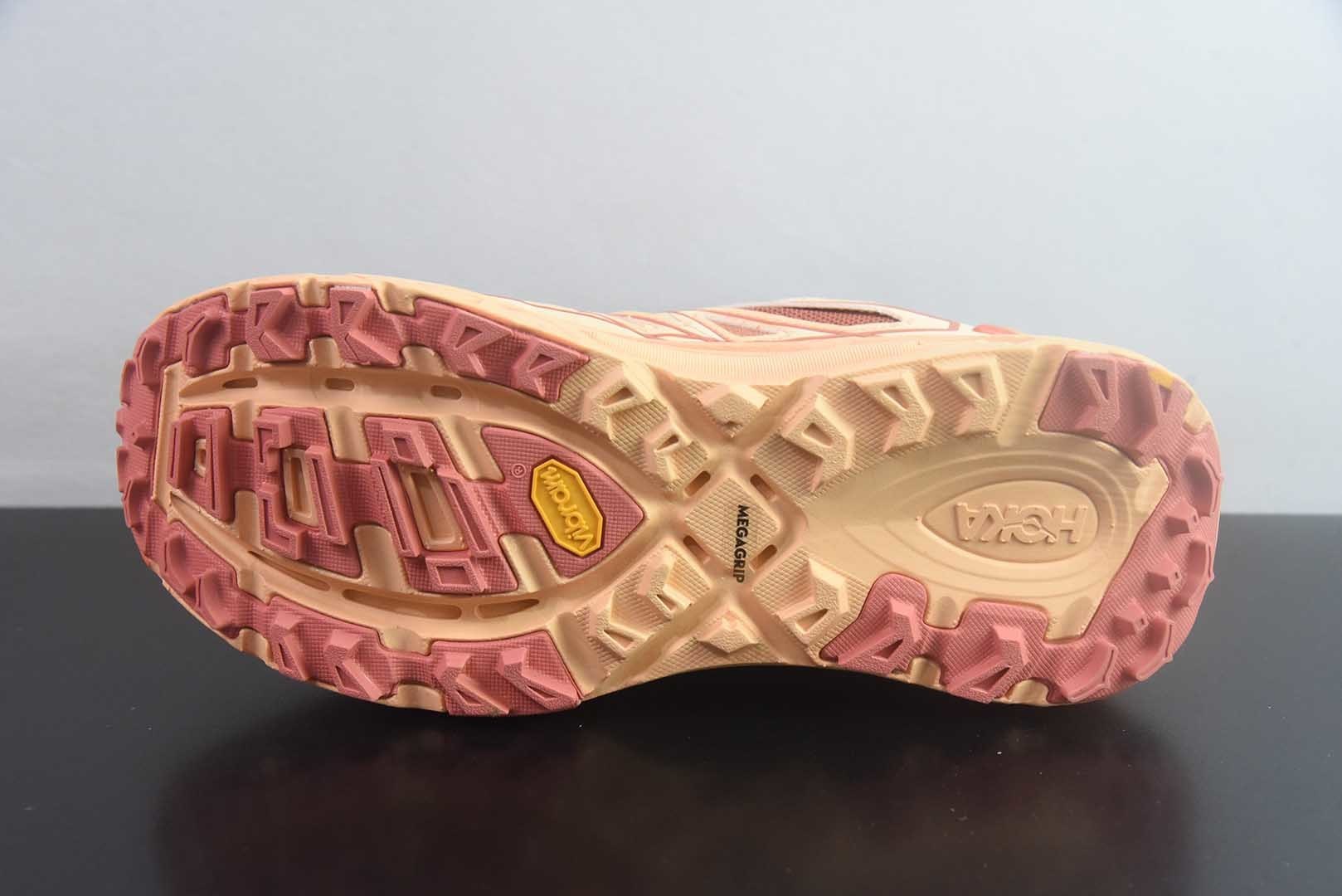 霍伽 HOKA ONE ONE Mafate Speed 2 TS Low 粉色低帮户外越野跑鞋 纯原版本 货号:1181770-PCHD 实拍细节图