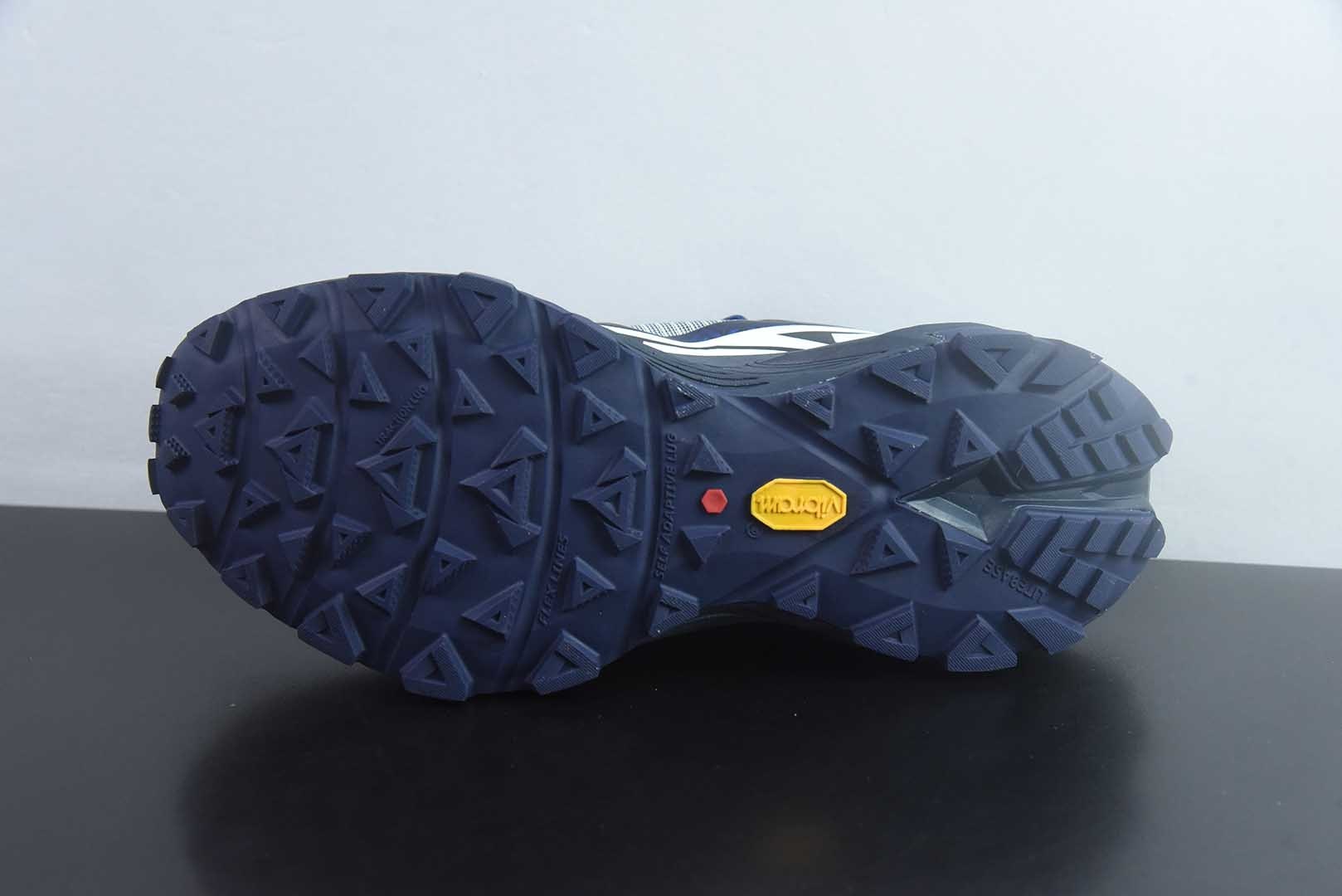 凯乐石 KAILAS FUGA EX330 2代 超长距离进阶跑山 户外徒步休闲运动骑行 缓震回弹 轻便透气 低帮 越野 蓝跑鞋 炫彩 盒装 纯原版本 货号：KS2533255 实拍细节图