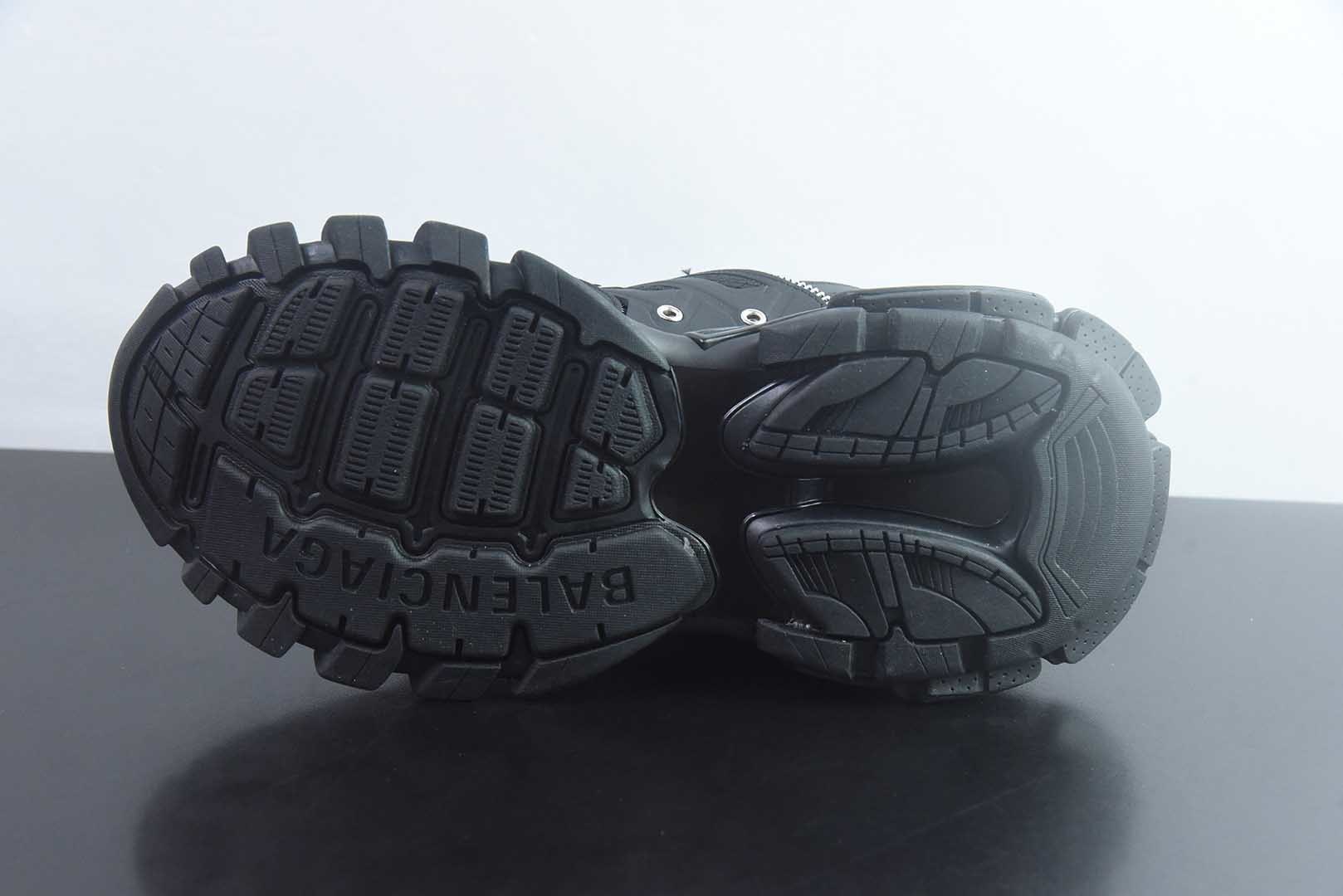 巴黎世家 Balenciaga Track 3.0 黑色复古老爹鞋 纯原版本 货号:NJM75337868 实拍细节图