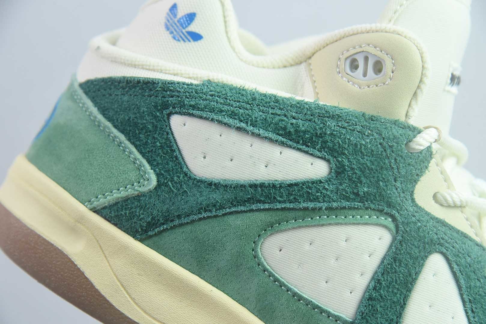 阿迪达斯 Adidas × Bad Bunny Badbo 1.0 坏痞兔联名 绿色高帮篮球鞋 纯原版本 货号:JS1470 实拍细节图