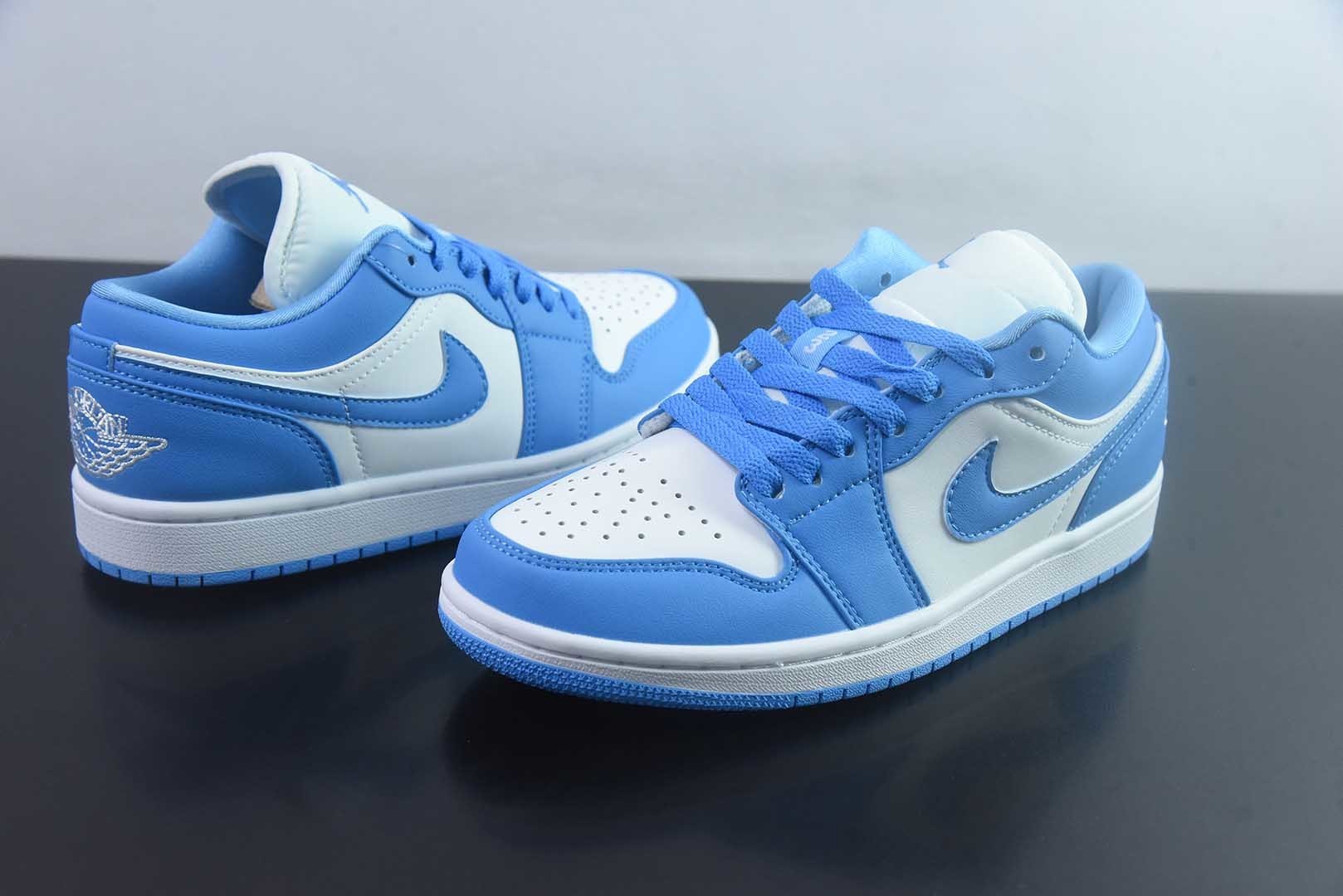 乔丹 Air Jordan 1 university blue 50大学 蓝 纯原版本 货号：AO9944-441 实拍细节图