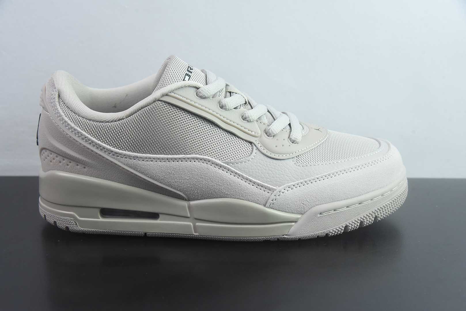 乔丹 Air Jordan N版 小aj3 Ultra Low 黑白低帮篮球鞋 系列 纯原版本 货号:II3794-200 实拍细节图