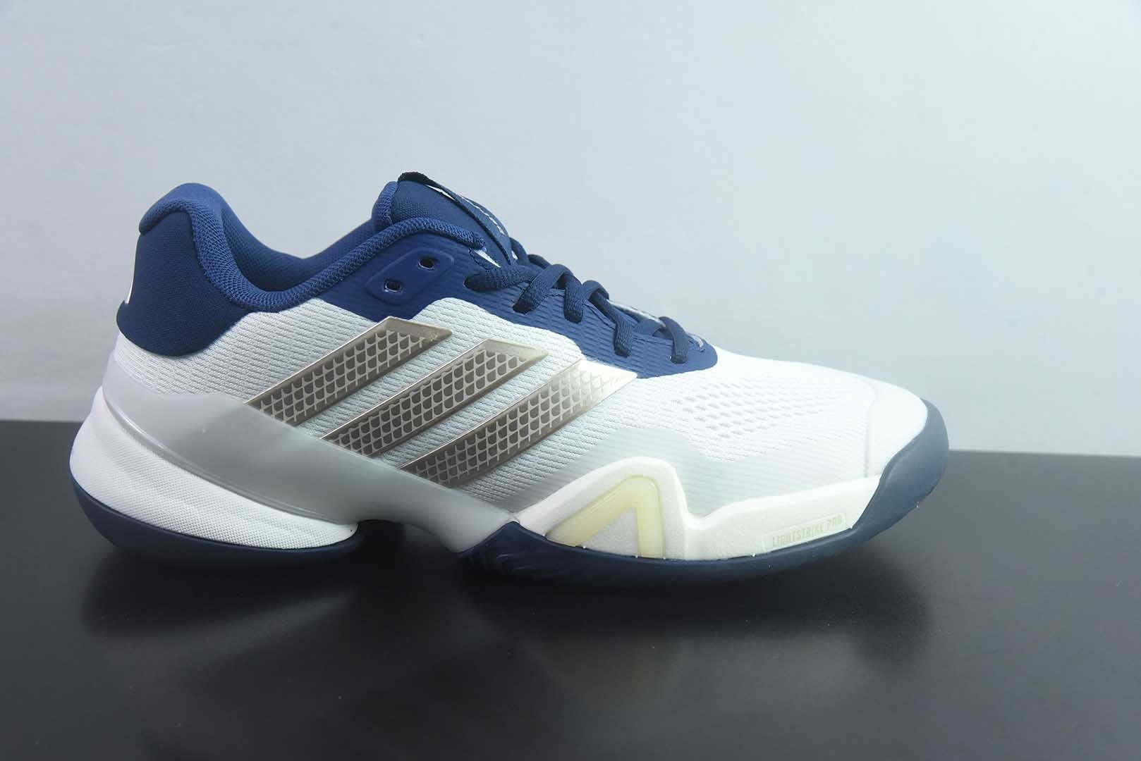 阿迪达斯 Adidas Barricade 14 W 阿迪透气缓震复古 蓝色跑步鞋 JR1743 纯原版本 货号:MAJA35610737 实拍细节图