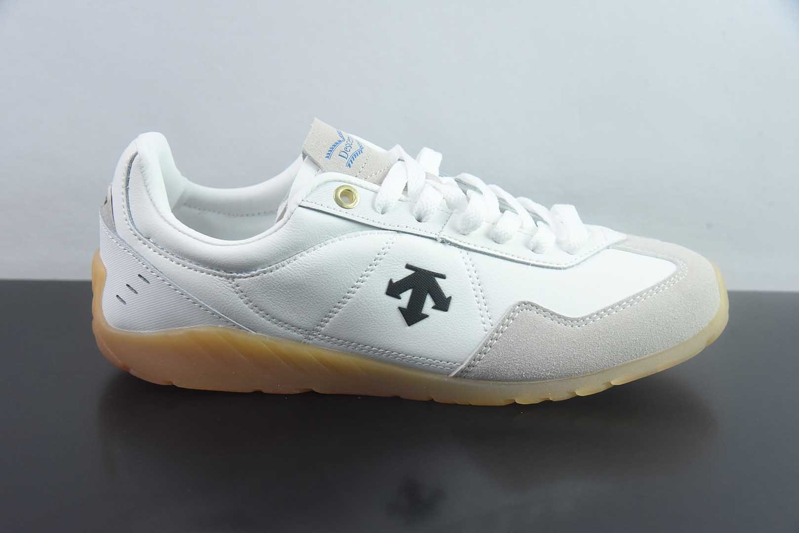 迪桑特 DESCENTE CHRON KINETIC-RUN 复古拼接 时尚潮流 红色休闲运动鞋 纯原版本 货号：D6123LSN15 实拍细节图