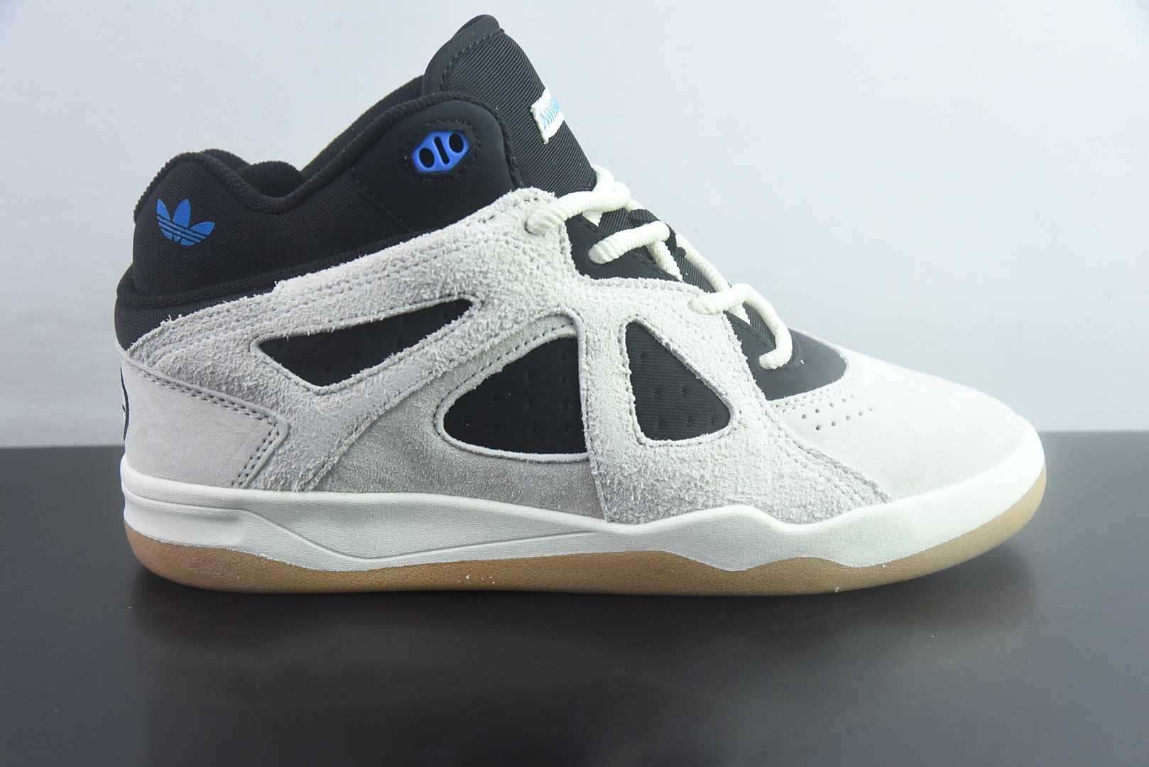 阿迪达斯 Adidas x Bad Bunny Badbo 1.0 经典百搭 黑色篮球鞋 JS3886 纯原版本 货号:FAJI84785933 实拍细节图