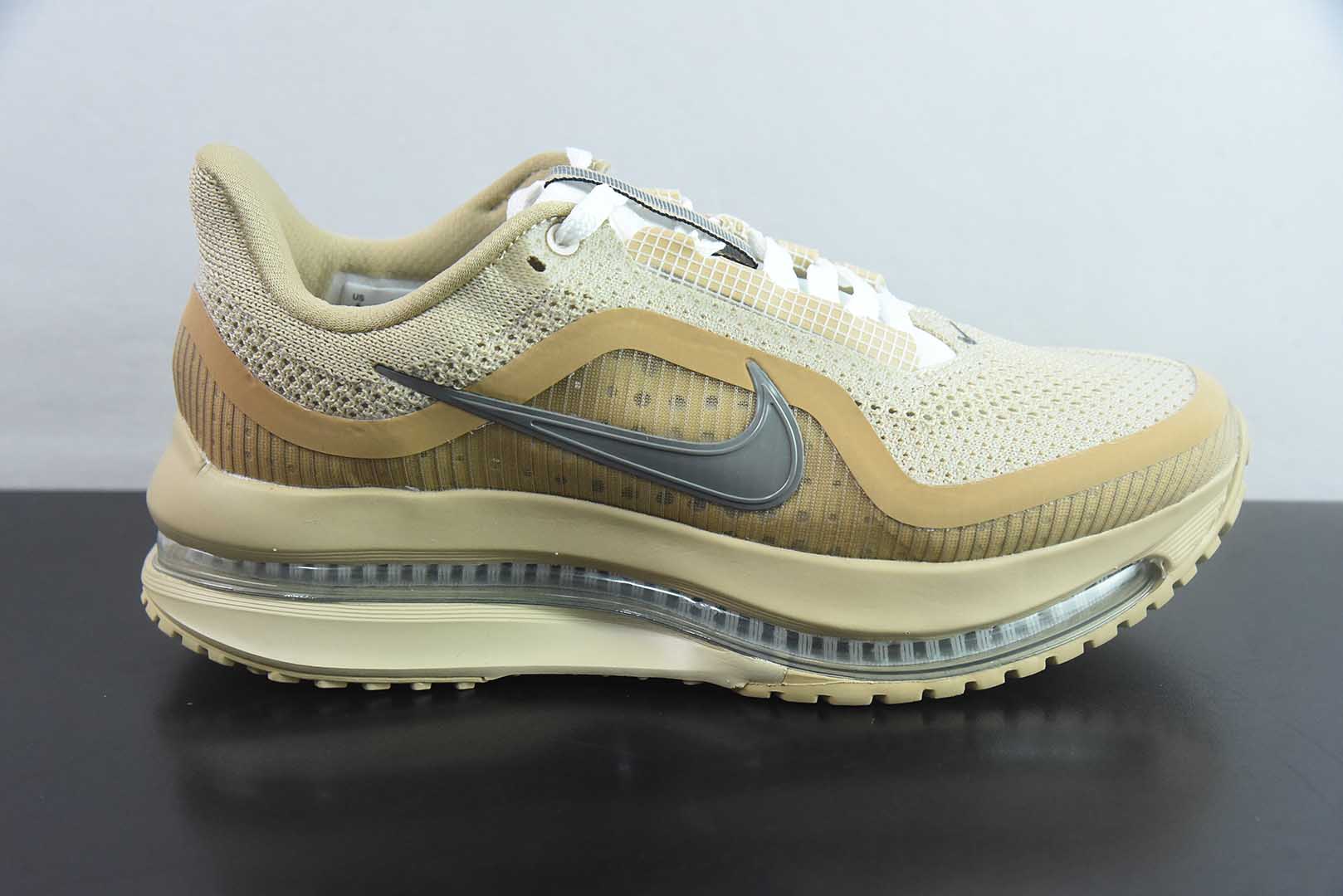 耐克 Nike Pegasus Premium 飞马全掌气垫 卡其跑步鞋 纯原版本 货号:IH4369-200 实拍细节图