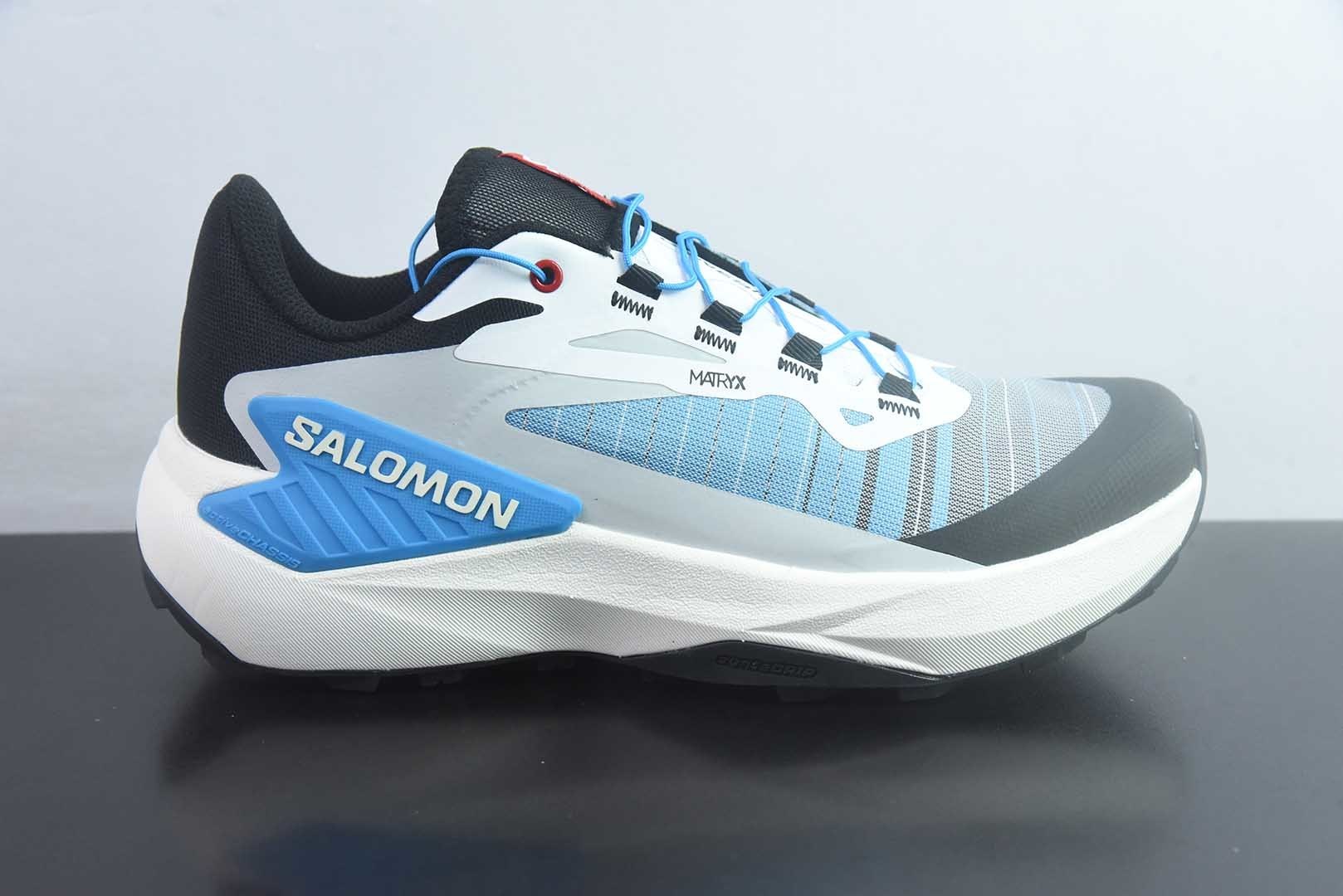萨洛蒙 SALOMON GENESIS 时尚休闲运动男子越野 紫色跑鞋 官方 纯原版本 货号：477634 实拍细节图