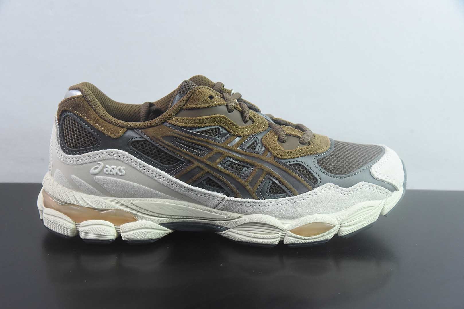 亚瑟士 ASICS 【总裁版本】顶级 GEL-NYC系列 运动休闲透气专业 灰白跑鞋 纯原版本 货号:1203A383-201 实拍细节图
