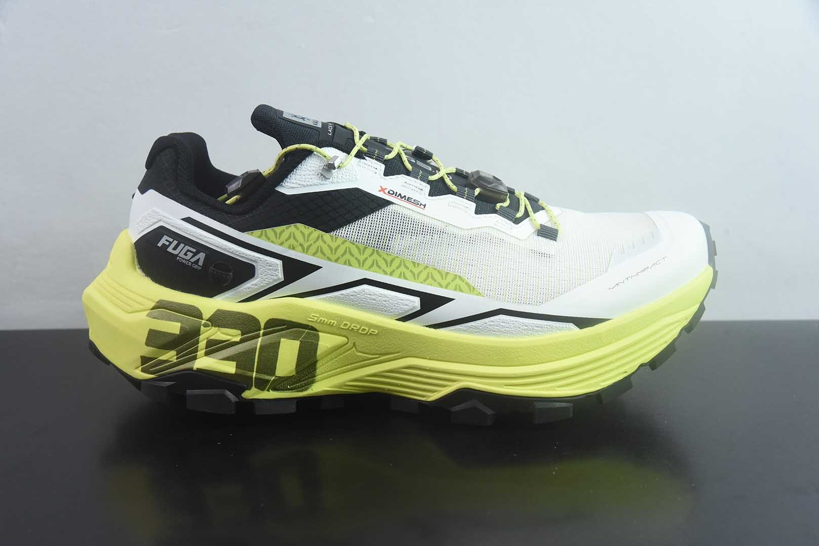 凯乐石 KAILAS FUGA EX330 2代 超长距离进阶跑山 户外徒步休闲运动骑行 缓震回弹 轻便透气 低帮 越野 黄色跑鞋 纯原版本 货号:HHDE99219130 实拍细节图