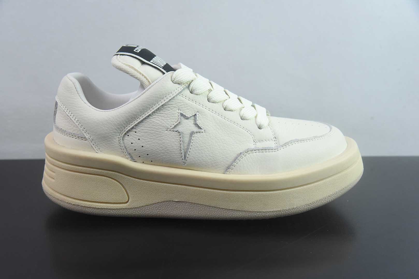 匡威 Converse Rick Owens x 联名系列 黄色 纯原版本 货号：XPS38843649 实拍细节图