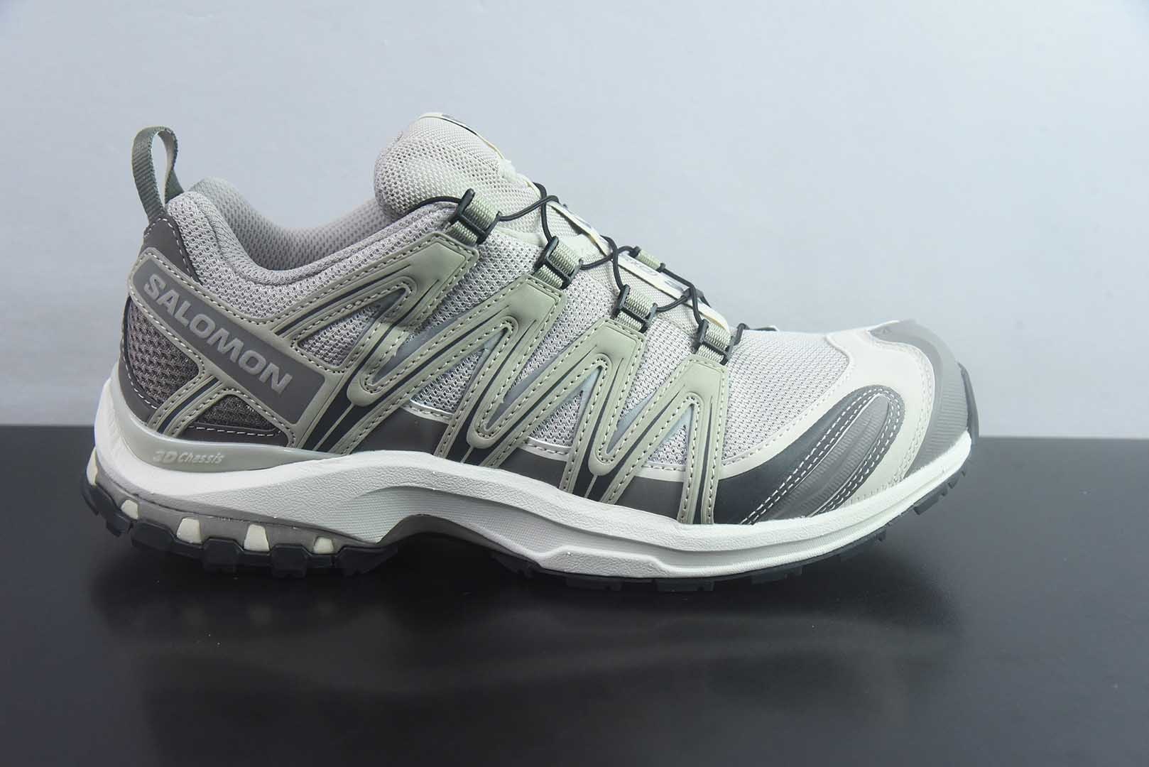 萨洛蒙 SALOMON XA PRO 3D 探索者系列户外越野 灰跑鞋 银 云 纯原版本 货号:TLK11650947 实拍细节图