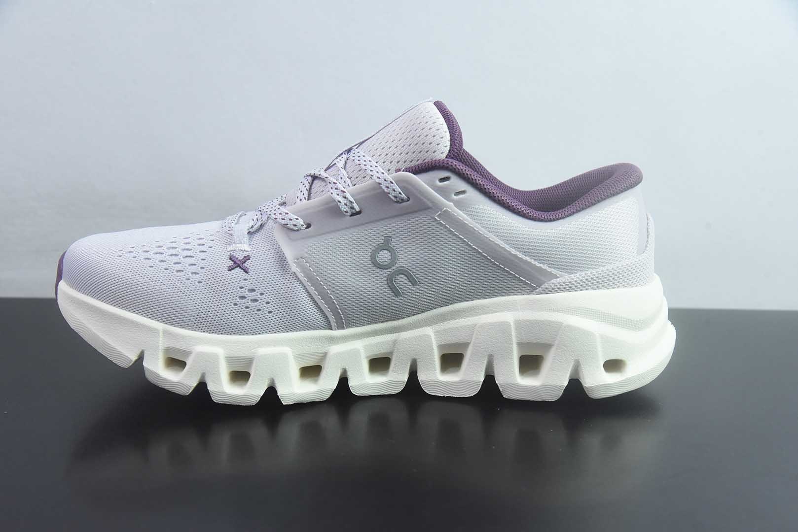 昂跑 ON Cloud X 5 户外街头机能风 紫色跑步鞋 Cloud Hi Edge户外机能融合街头潮流 纯原版本 货号:3WG300652582332 实拍细节图