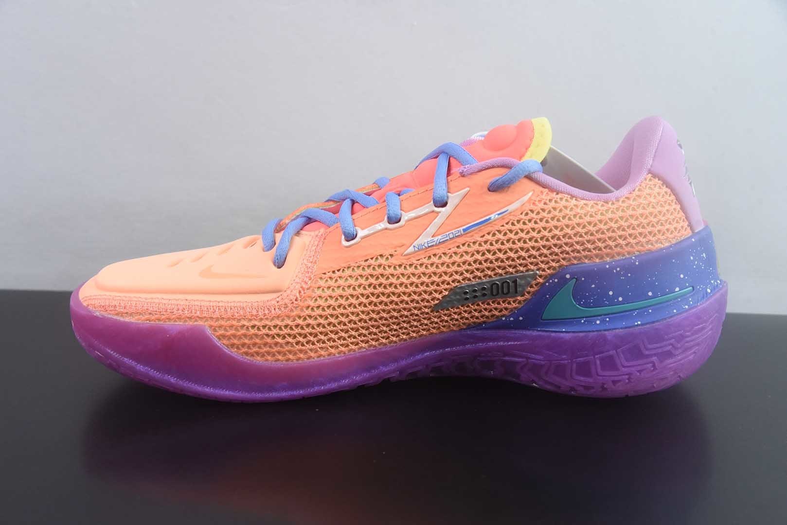 耐克 Nike Air Zoom G.T.Cut EP GT实战系列 粉白篮球鞋 纯原版本 货号:CZ0176-800 实拍细节图