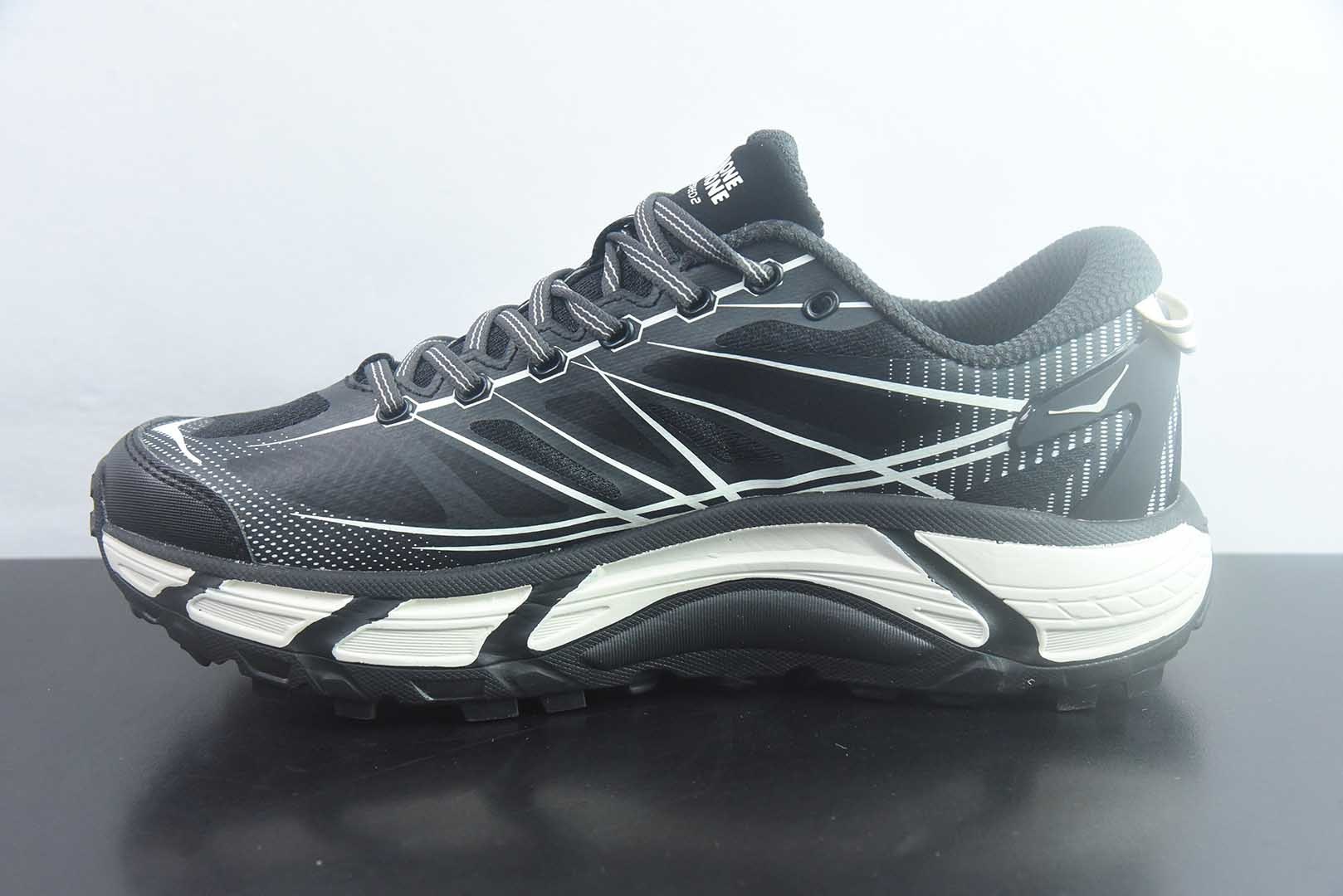 霍伽 HOKA ONE ONE Mafate Speed 2 黑白 纯原版本 货号:1126851-CCKL 实拍细节图