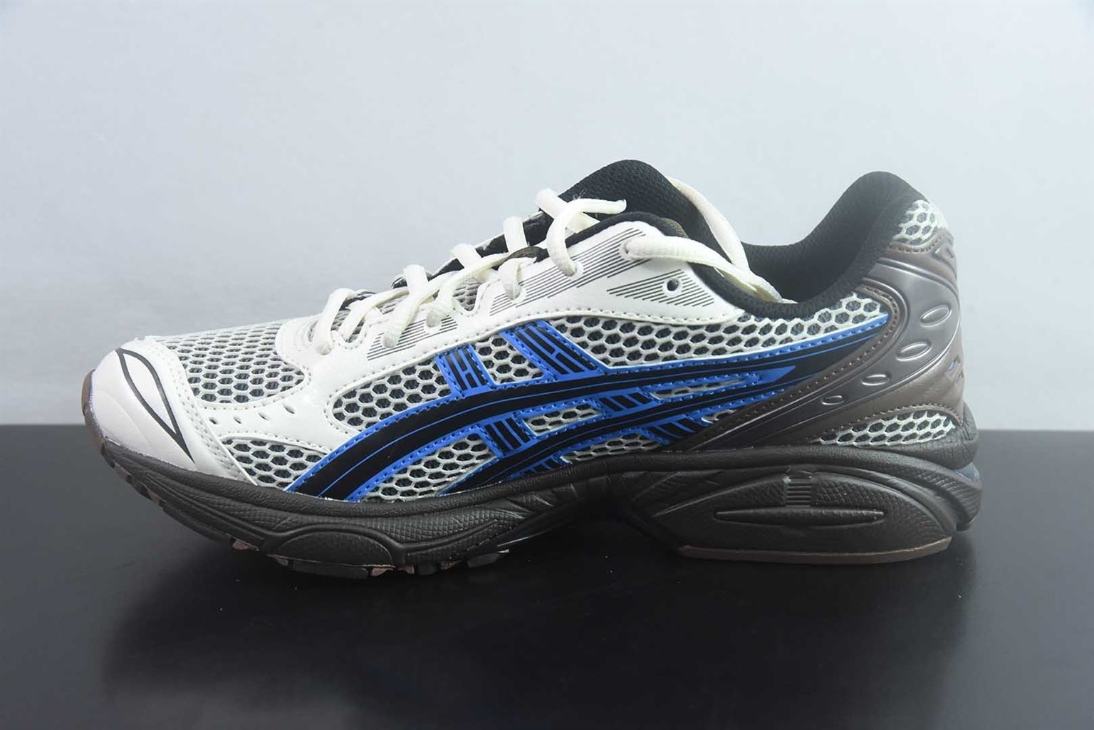亚瑟士 ASICS GEL-Kayano 14 低帮运动休闲 灰蓝跑步鞋 1203A740-104 纯原版本 货号:1203A740-104 实拍细节图