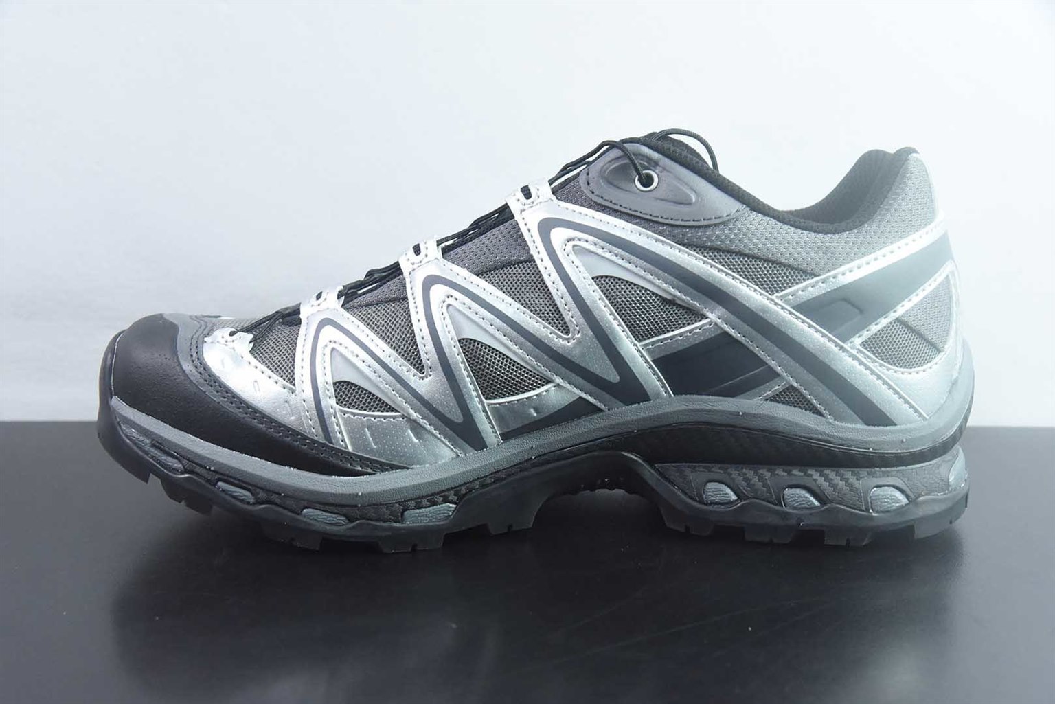 萨洛蒙 SALOMON XT-Quest ADV 探索者系列户外越野 黑银跑鞋 纯原版本 货号：491716 实拍细节图