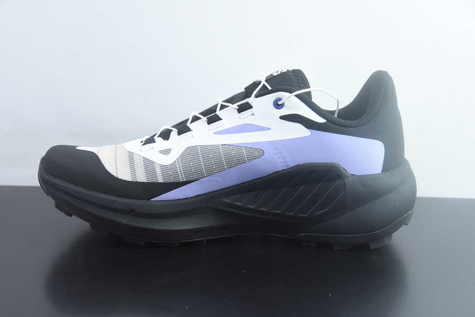 萨洛蒙 SALOMON GENESIS 时尚休闲运动男子越野 黑色跑鞋 官方 纯原版本 货号:477673 实拍细节图
