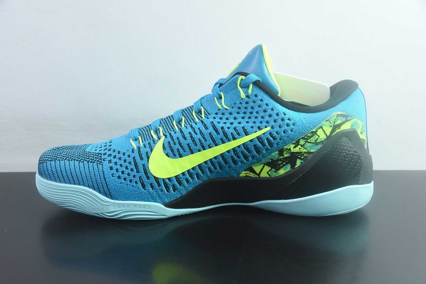 耐克 Nike Kobe IX Elite Low Retro 科比9科9 蓝色实战篮球鞋 IO3673-400 灭世 出品 国内一线头部 高端零售 外贸专供品质 原鞋原数据纸板开发 独立私模 纯原版本 货号：ACZ90994356 实拍细节图