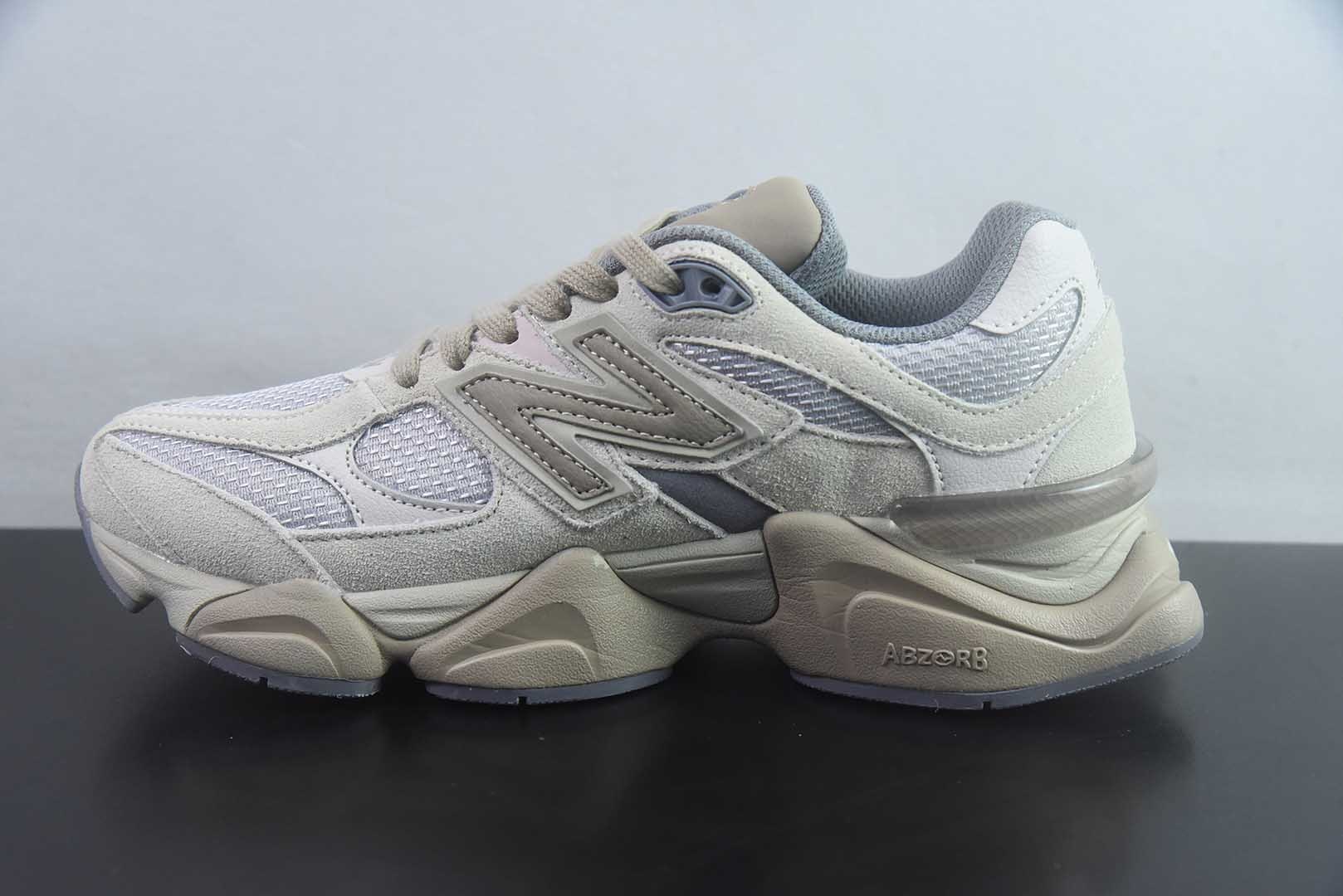 新百伦 New Balance NB9060 联名款 复古休闲运动 紫色慢跑鞋 纯原版本 货号:U9060152 实拍细节图
