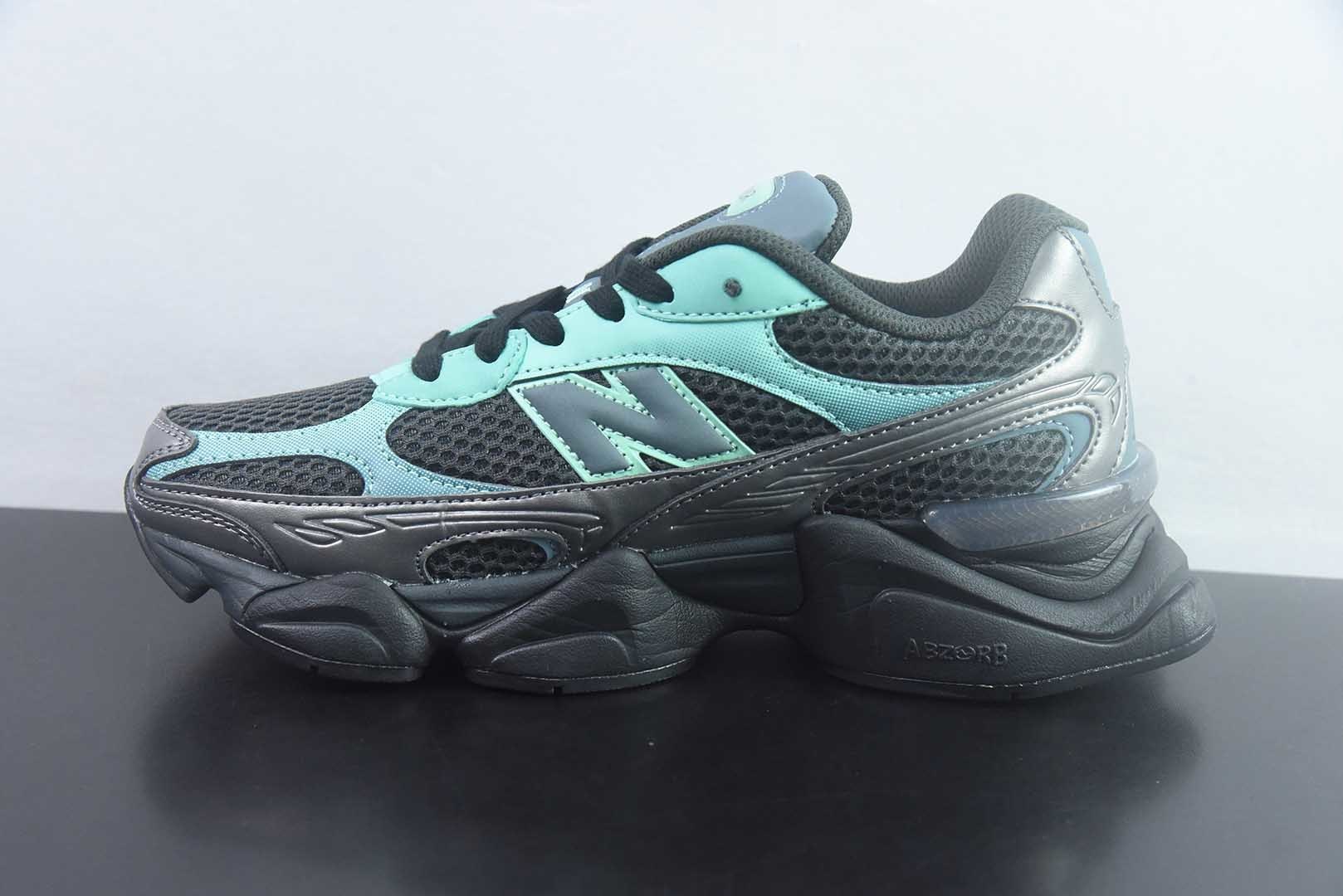 新百伦 New Balance NB9060 联名款 复古休闲运动 黑色慢跑鞋 纯原版本 货号:U9060873 实拍细节图