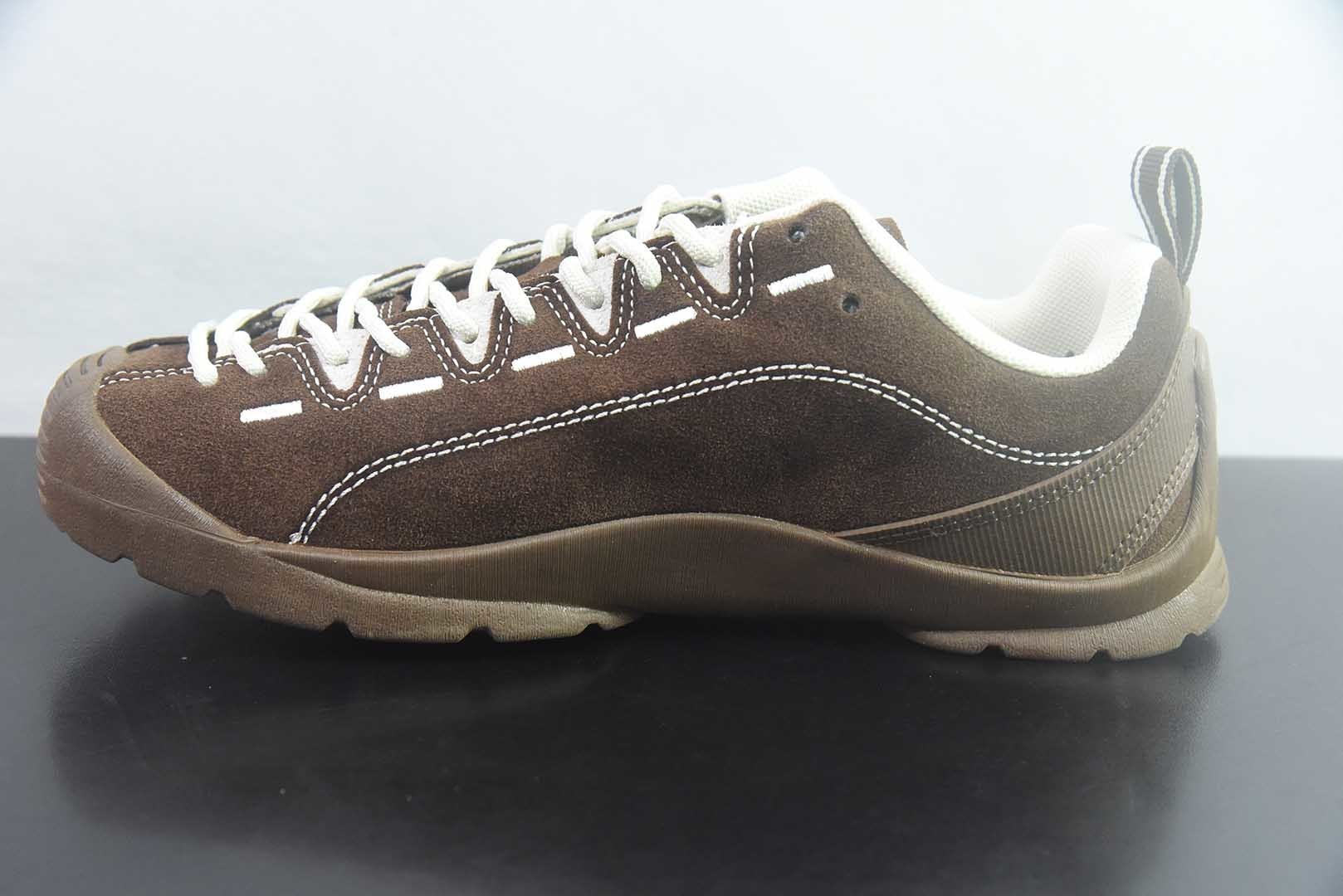 科恩 KEEN Jasper 1代 山系 皮革 红色徒步鞋 舒适抓地 低帮 户外功能鞋 男女鞋 纯原版本 货号:1032947 实拍细节图