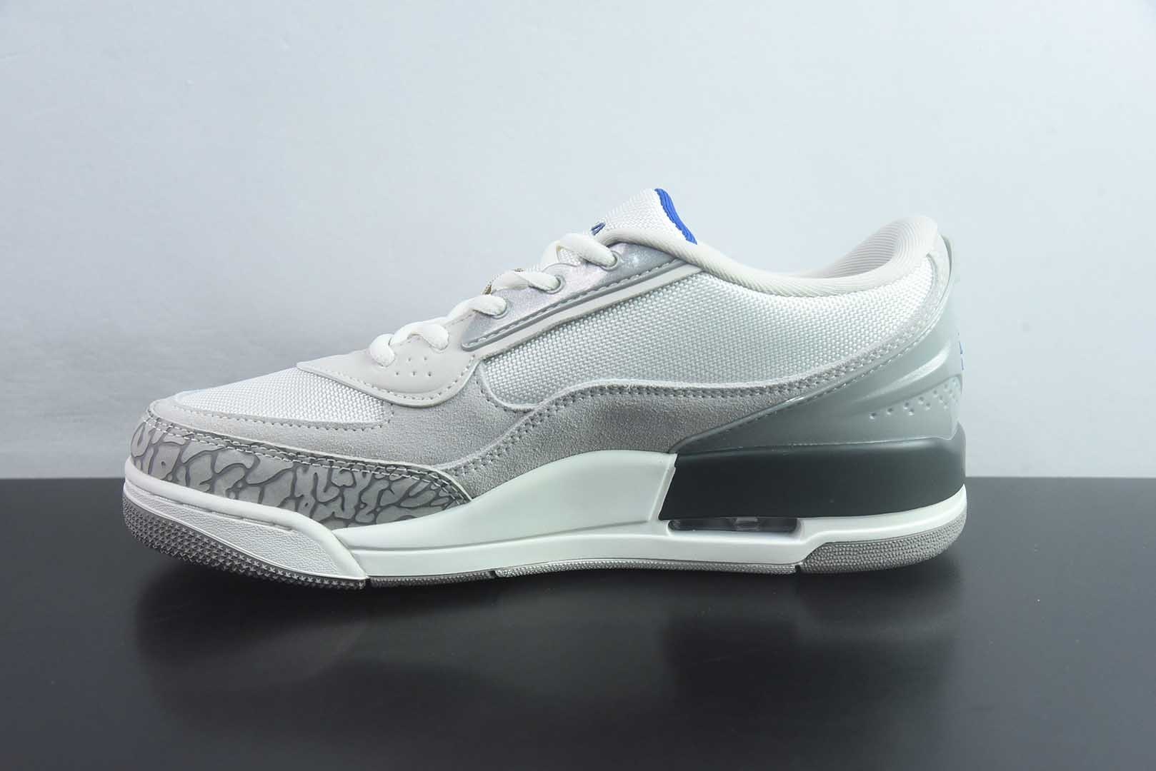乔丹 Air Jordan N版 小aj3 Ultra Low 黑白低帮篮球鞋 系列 纯原版本 货号:II3794-107 实拍细节图
