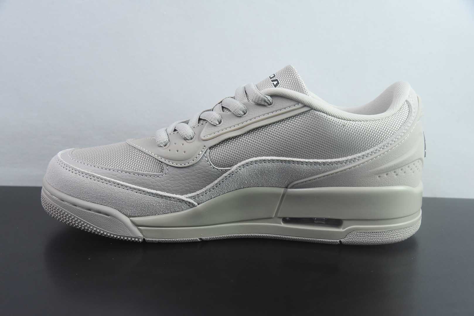 乔丹 Air Jordan N版 小aj3 Ultra Low 黑白低帮篮球鞋 系列 纯原版本 货号:II3794-200 实拍细节图